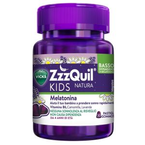 Vicks zzzquil kids natura 30 pastiglie gommose