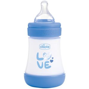 Chicco biberon p5 150ml slow silicone boy