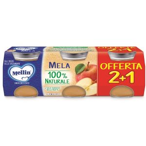 Mellin omogeneizzato mela 3pz da 100 g