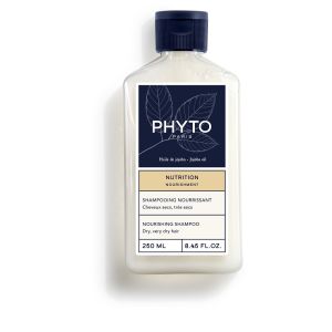 Phyto paris nutrition shampoo nutriente per capelli secchi molto secchi 250 ml