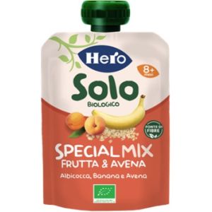 Hero solo frutta + cereali albicocca banana avena 100 g