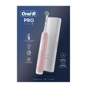 Oralb pro 1 rosa spazzolino elettrico+tc
