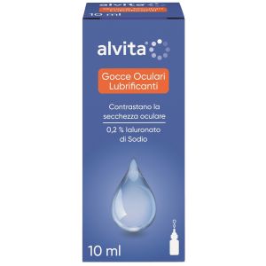 Gocce oculari lubrificanti alvita 10 ml