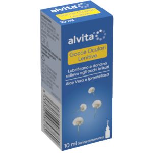 Gocce oculari lenitive alvita 10 ml