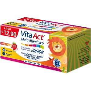 Vita act multivitaminico junior 10 fiale da 10 ml