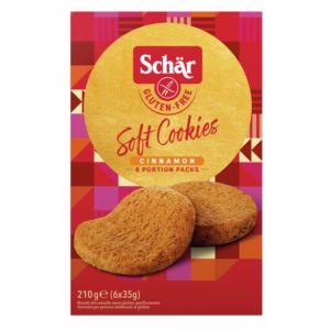 Schar soft cookie cinnamon 210 g xmas