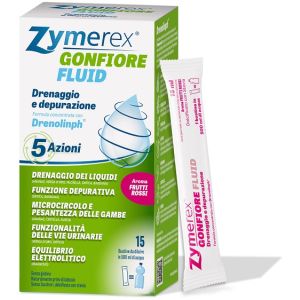 Zymerex gonfiore fluid frutti rossi 15 bustine