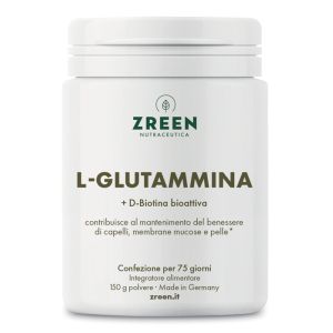 Zreen l-glutammina polvere 150 g