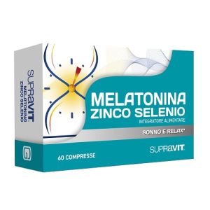 Supravit melatonina zinco selenio 60 compresse