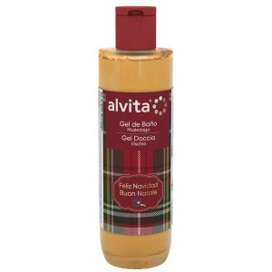 Alvita gel doccia natale 2024 vischio 250 ml
