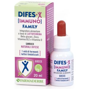 Difes-x immuno family gocce 20 ml