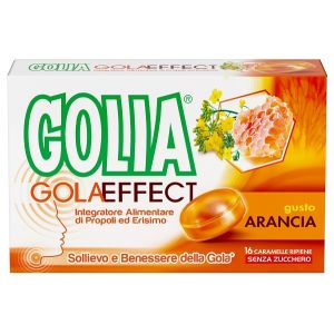 Golia gola effect arancia 16 caramelle ripiene