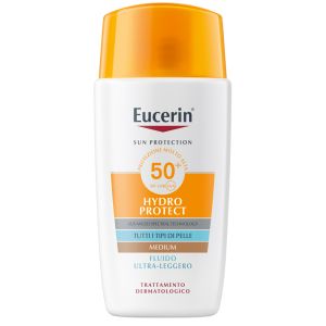 Eucerin sun fluido ultra leggero tinted spf50+ 50 ml