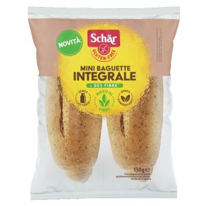 Schar mini baguette integrale 4 pezzi x 37,5 g