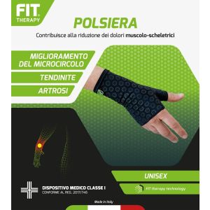 Fit therapy polsiera nero m