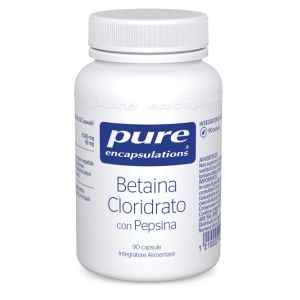 Pure encapsul betaina cloridrato con pepsina 90 capsule