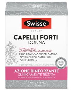 Swisse capelli forti donna 30 compresse