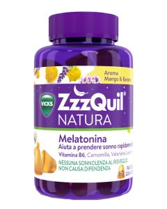 Zzzquil natura mango & banana 60 pastiglie gommose